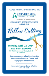 Community Resource Center and Pavilion Ribbon Cutting